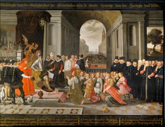 Allégorie sur le règne de terreur du duc d