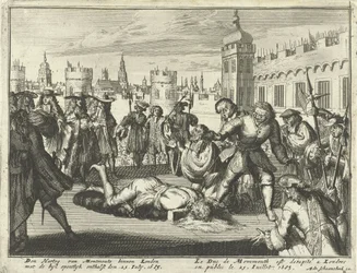 Exécution du duc de Monmouth, 15 juillet 1685