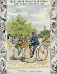 Pierre Michaux et les vélocipèdes Michaudine - D