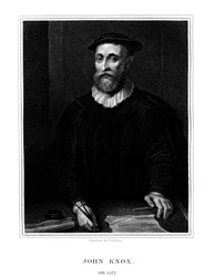 John Knox, réformateur religieux écossais, 1825