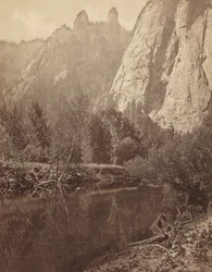 Flèches de la cathédrale, vallée du Yosemite