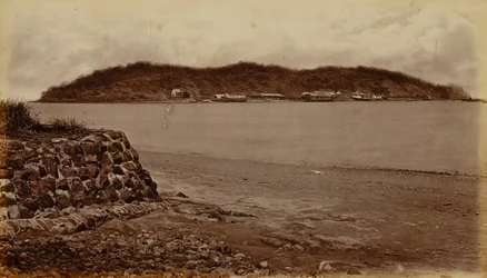 Île de Naos, depuis Perico, baie de Panama