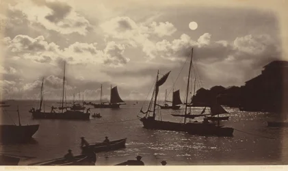 Effet de clair de lune - Baie de Panama, 1877 (photo)