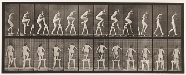 Planche 178. Marcher sur et par-dessus un tréteau