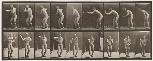 Planche 281. Base-ball; Attraper et lancer