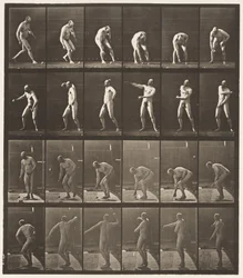 Planche 302. Ramasser une balle et la lancer, 1885