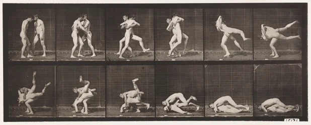 Planche 347. Lutte gréco-romaine, 1885