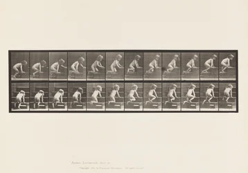 Planche 472. Enfant, rampant dans les escaliers, 1885