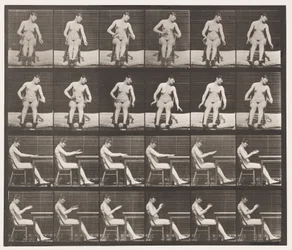 Planche 545. Convulsions induites artificiellement; A, B, en position assise