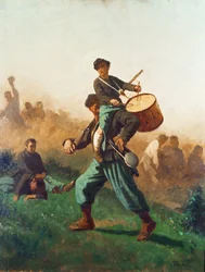 Étude pour Le tambour blessé
