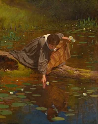 Cueillette de lys