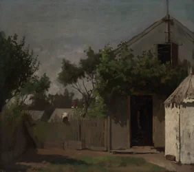 La Clôture arrière