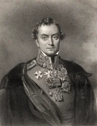 Henry Hardinge, gravé par F. Holl, tiré de «The National Portrait Gallery, Volume III», publié vers 1820