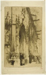 Entrance to Saint-Germain-l