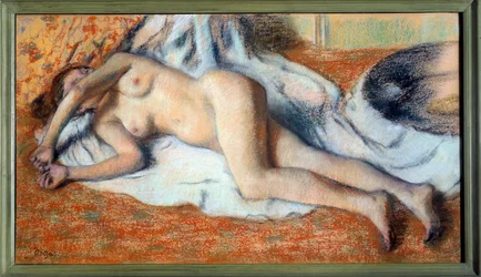 Après le bain ou étirements nus