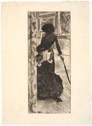 Au Louvre : La peinture (Mary Cassatt)