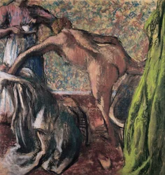 Petit déjeuner après le bain (Le bain)