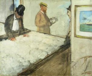 Négociants en coton à La Nouvelle-Orléans, 1873