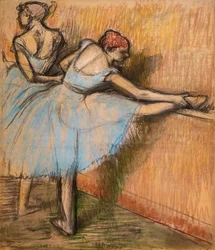 Danseurs à la barre