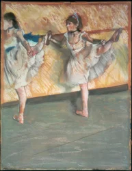 Danseurs à la barre