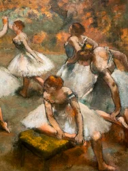 Danseuses sur scène (détail)