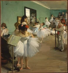 La leçon de danse. 1874
