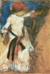 Femme assise