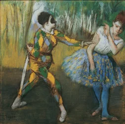 Arlequin et Colombine