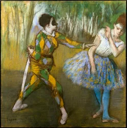 Arlequin et Colombine