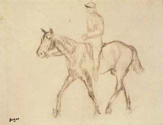 Cheval et jockey
