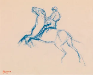 Jockey à cheval