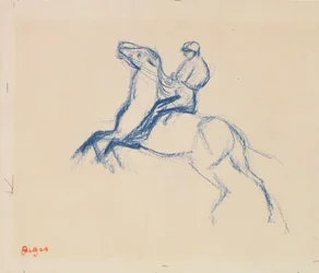 Jockey à cheval