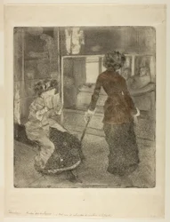 Mary Cassatt au Louvre : La galerie étrusque