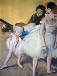 La Classe de danse par Edgar Degas