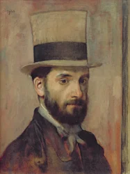 Portrait de Léon Bonnat (1833-1922) c.1863