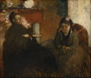 Portrait de Mme Lisle et Mme Loubens