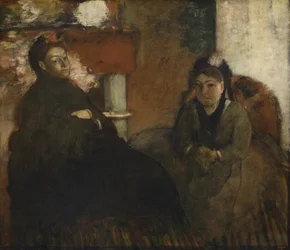 Portrait de Mme. Lisle et Mme. Loubens