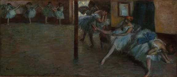 La répétition de ballet