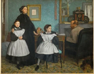 La famille Bellelli (huile sur toile)