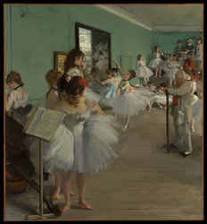 Le cours de danse