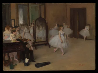Le cours de danse