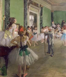 La Classe de danse, c.1873-76