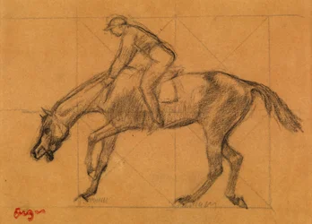 La fin de la course, vers 1882