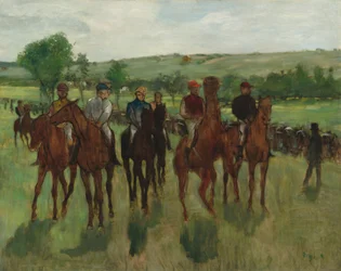Les Cavaliers, c. 1885