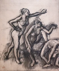 Trois danseuses nues. Vers 1903
