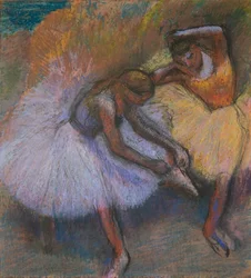 Deux danseuses, vers 1898 (pastel sur papier)