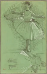 Deux études de danseurs