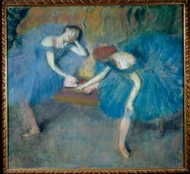 Deux danseuses au repos