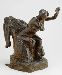 Femme assise dans un fauteuil, modelée vers 1903, coulée en 1919-21