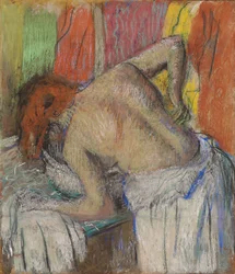 Femme se lavant le dos, c.1895